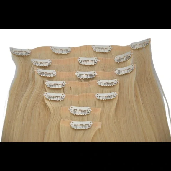 Clip In Hair Extensions (100% Human hair)